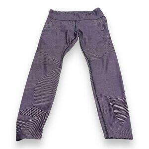 CC Purple Geometric Print High-Rise Leggings | Women’s Size Medium